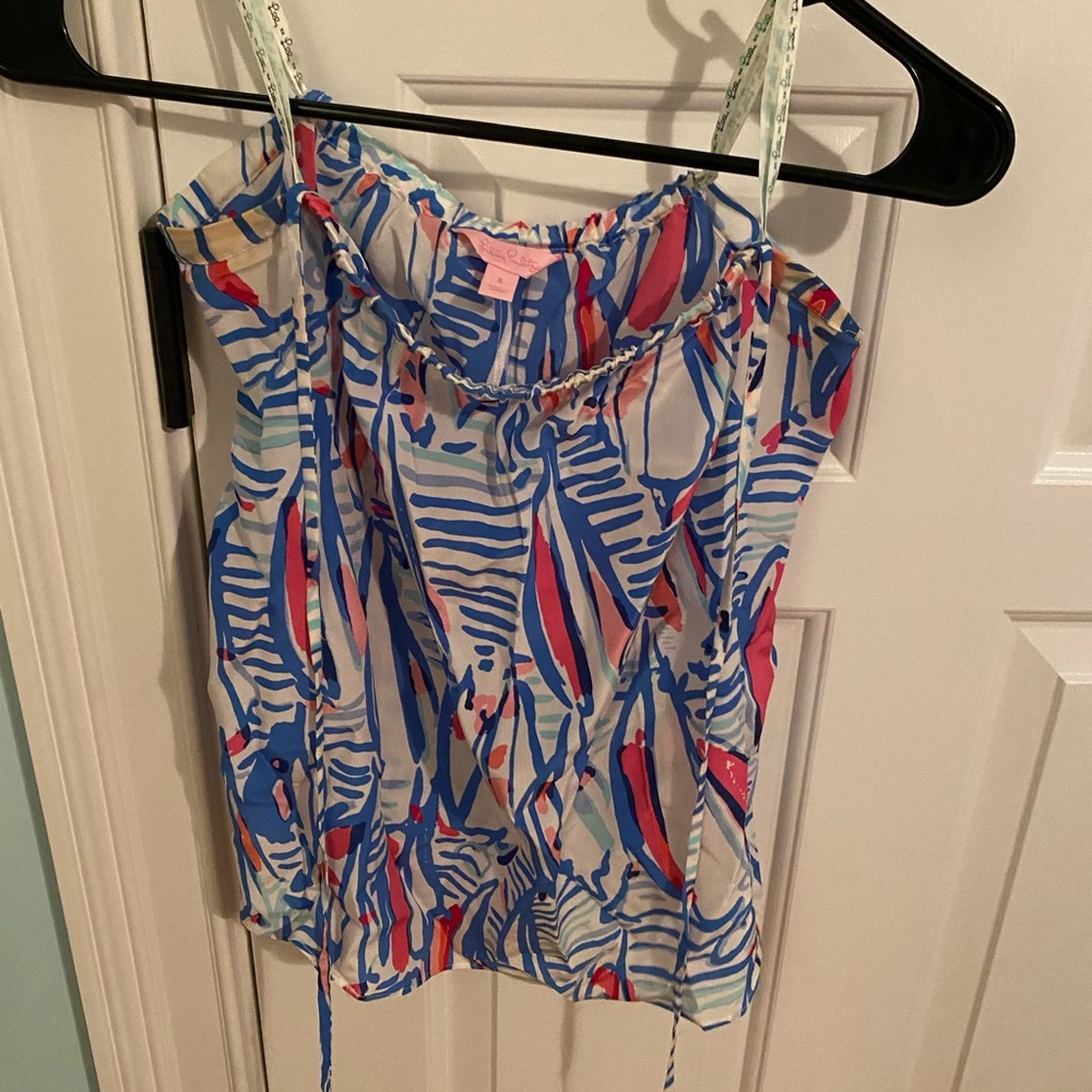 Lily Pulitzer bandeau style top